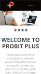 Mobile Screenshot of probitplus.com
